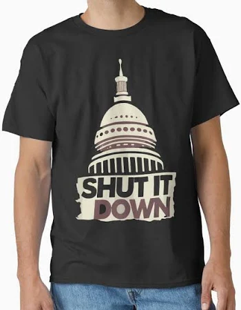 The Government Shutdown 2025 Classic T-Shirt