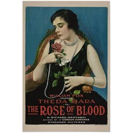 Theda Bara The Rose of Blood Movie Poster
