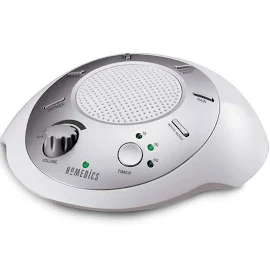 Homedics White Noise Sound Machine Portable Sleep Therapy
