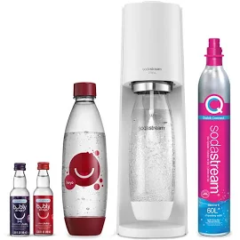 SodaStream Terra CQC bubly Bundle White