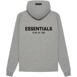 FEAR OF GOD ESSENTIALS RELAXED HOODIE DARK OATMEAL FW22 M / New--