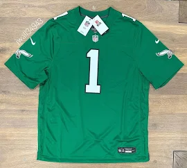 Authentic Nike Jalen Hurts Kelly Green Men's Philadelphia Eagles Nfl