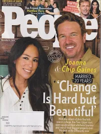 People December 4, 2023 Joanna & Chip Gaines, Matthew Perry, Brad Pitt