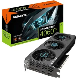 Gigabyte GeForce RTX 4060 Ti Eagle OC 8GB Graphics Card - Gv-n406teagle OC-8GD