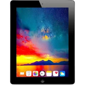 Apple iPad 4 9.7in Retina Display 16GB WiFi Tablet (Black) - MD510LL/