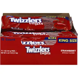 Twizzlers Strawberry King Size 5oz Test