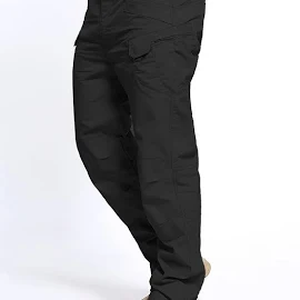 Multi Pocket Men's Tactical Pants, Loose Casual Outdoor Military Pants, Mens Pants for Hiking,Temu