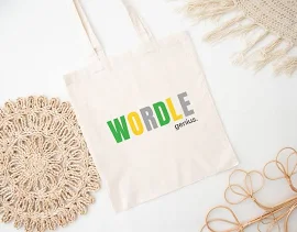 Wordle Tote Bag | Wordle Genius, Wordle Gift, Wordle Obsessed, I Love Wordle, Daily Word Game, Wordle Champ Bag, Reusable Tote Bag Gift