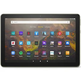 Amazon - Fire HD 10 - 10.1" - Tablet - 64 GB - Olive (b08f5m1k9m)