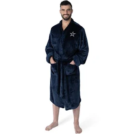 NFL Men's Dallas Cowboys Silk Touch Bath Robe - L/XL