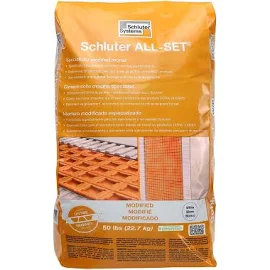 Schluter All Set White Modified Thin Set Mortar