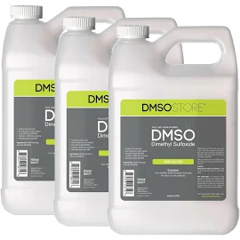 DMSO 3 Gallon Undiluted Liquid Dimethyl Sulfoxide in Plastic