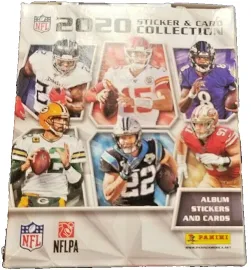 2020 Panini Nfl Sticker Collection Football Sealed Box 250 Stickers 50