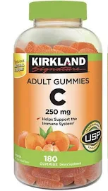 Kirkland Signature xqgzQB Vitamin C 250 mg., 180 Adult Gummies