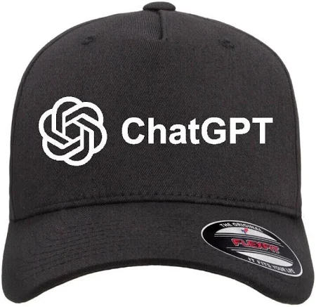 Chatgpt Logo Chat Gpt Openai Hat Flexfit Baseball Cap Printed Emblem