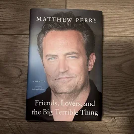 Friends, Lovers, And The Big Terrible Thing By Matthew Perry | Color: Black | Size: Os | Sponnina's Closet