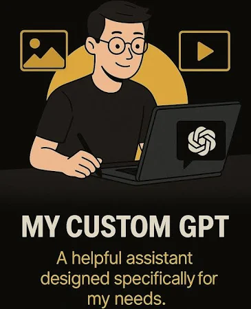 Full Stack Custom GPT Bundle - AI Assistant + Logo + 30-50 Prompts + Resell Rights