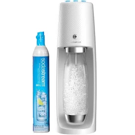 SodaStream Fizzi One Touch Sparkling Water Maker - White