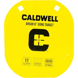 Caldwell AR500 8" Yellow Target