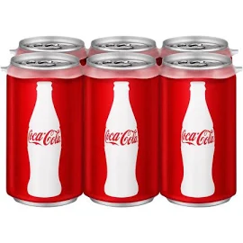 Coca-Cola Cola, Original Taste - 6 pack, 7.5 fl oz cans