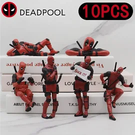 Deadpool & Wolverine Figure Deadpool 3 Figure Cool Cute Movie Figure Toy Doll Model Plush Decoration