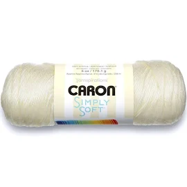 Caron - Simply Soft Yarn - Off White