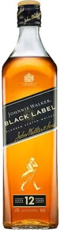 Johnnie Walker Black Label 12 Year Old 1980s Blended Whisky
