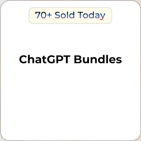 ChatGPT Bundles | 10,000+ AI Prompts for Business, Marketing, Content Creation & Productivity