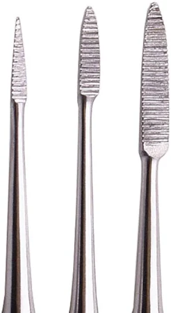 Europoint Precision Wax Carving Files 3 Piece Set