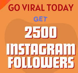 2500 Instagram Followers