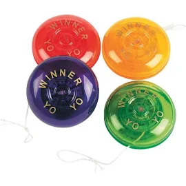 Plastic Winner Yoyos