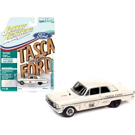 1964 Ford Thunderbolt Tasca Ford Tribute Wimbledon White with Race Graphics
