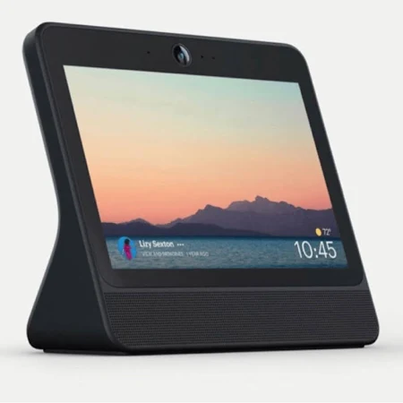 Facebook Portal [Gen 1] Smart, Hands-Free Video Calling with Alexa | Wi-Fi | Black