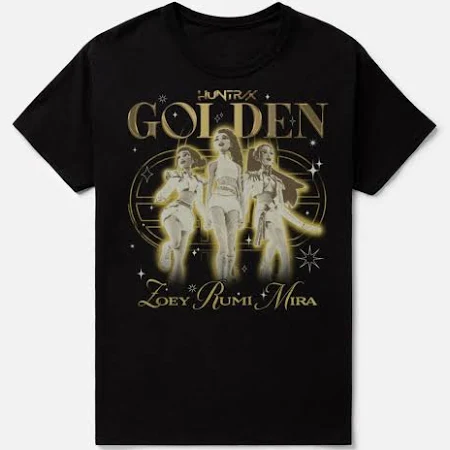 Mens KPop Demon Hunters Huntrix The Golden Girls T Shirt