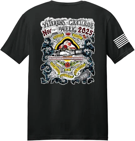 Veterans Gratitude Week 2025 Tee