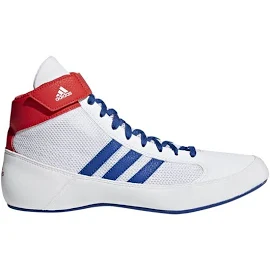 Adidas HVC 2 Youth White/Red/Royal Wrestling Shoes