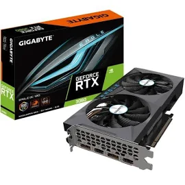 Gigabyte Nvidia GeForce RTX 3060 Equipped Graphic Board GDDR6X 12GB [Domestic] GV-N3060EAGLE OC-12GD R2.0