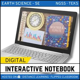 Weather and Climate DIGITAL NOTEBOOK - Google Classroom