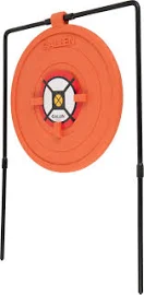 Allen Company 10" Orange Round Self-Healing Shooting Target with Stand - Each