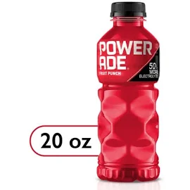 Powerade Fruit Punch, 20 oz Bottle, Size: 12-Pack