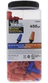 Ideal Assorted Standard Wire Connectors - 450 Count