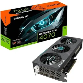 Gigabyte Gv-n4070eagle OC-12GD Graphics Card Nvidia GeForce RTX 4070 12 GB GDDR6X