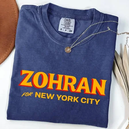 Zohran Mamdani Shirt, Zohran for Nyc Boxy Tee, Zohran for Mayor, Vote Zohran for Mayor, Rank Zohran for Mayor,Zohran 2025 Shirt