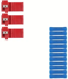 Ever Start 36-Piece Splice and Quick Connector Assortment, Model 5120, Blue, Red, UL