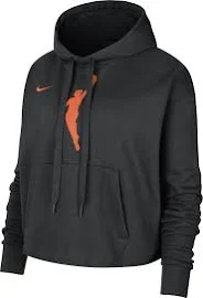 Nike Women's WNBA Black Courtside Fleece Pullover Hoodie, Medium