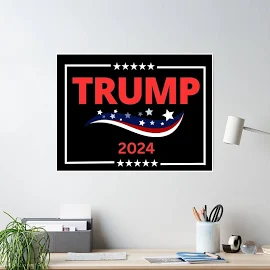 Trump President For 2024 2024 Poster