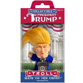 Collectible President Donald Trump Troll Doll - Hair to The Chief