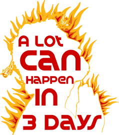 appangalloms@gmail.com A Lot Can Happen in 3 Days T-Shirt