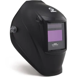 Miller 282000 Digital Performance Welding Helmet with Clearlight Lens, Black