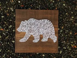 MADE TO ORDER- Bear String Art